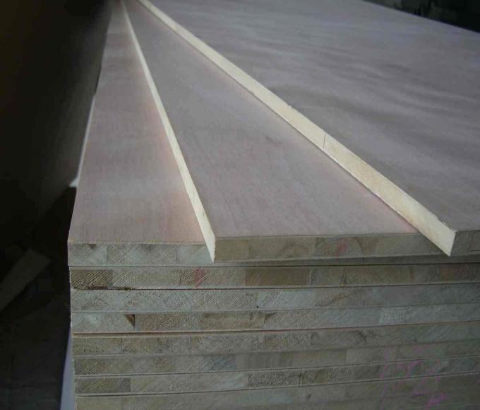 Los lados dobles hicieron frente al tablero del bloque de 19m m/al tablero del bloque de la madera dura del Paulownia