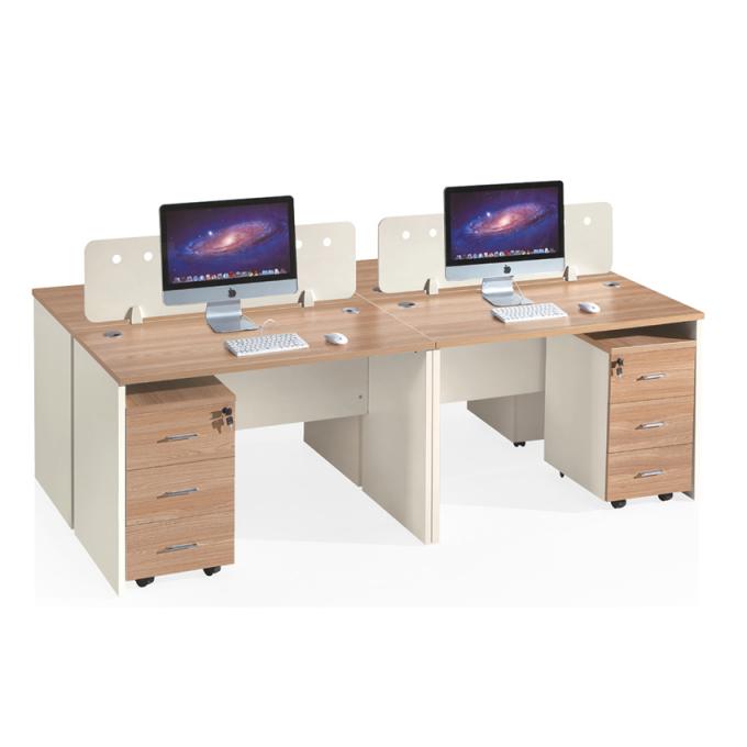 Muebles de oficinas de la nuez clásica, tablas de madera modificadas para requisitos particulares de la sala de conferencias del color