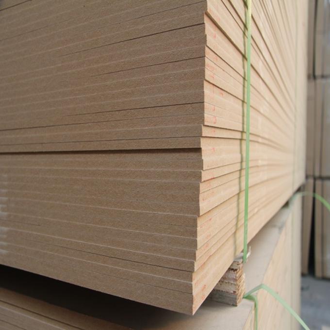 Tablero de alta densidad de los muebles del MDF/grueso de madera de las hojas de chapa del MDF 10-25m m