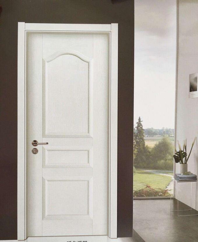 Piel superior hecha frente blanca de la puerta con muchos estilos para ambiental amistoso bien escogido