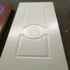 White Color High Density MDF Door Skin , Long Life Durable Door Skin For Door