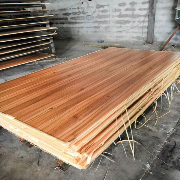 El tamaño estándar chapeó los paneles/construcción del MDF que solaba el revestimiento de madera de madera del MDF