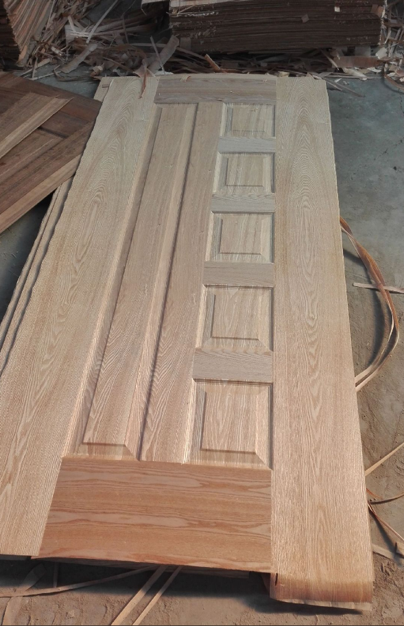 La chapa de madera resistente de alta densidad de las pieles/de agua de la puerta exterior del tablero laminó la piel de la puerta