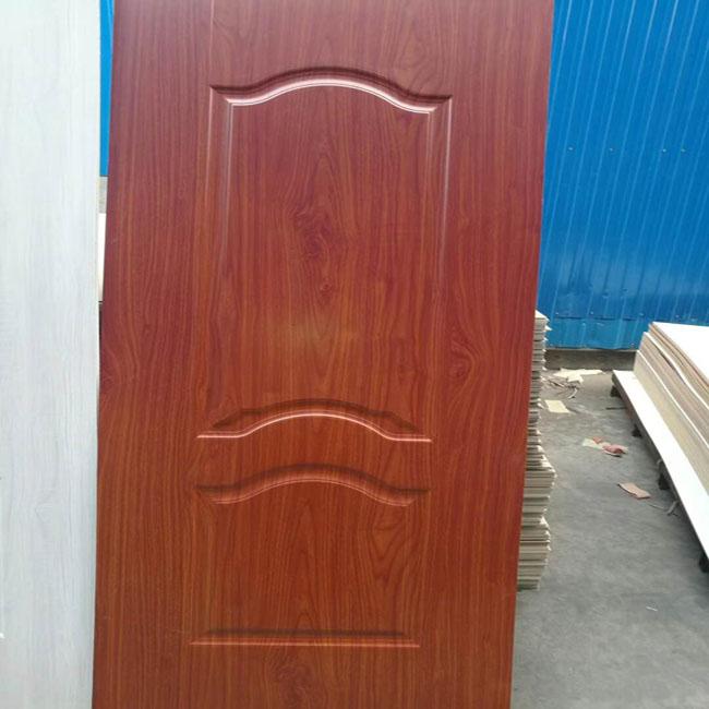 5m m una melamina del estilo hicieron frente a las pieles de madera interiores de la puerta, piel de la puerta de HDF