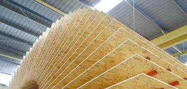 Eco Friendly Pine Core OSB Timber Sheets / Furniture Moisture Resistant OSB Board