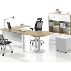 Escritorio de oficina del tablero de partícula del diseño simple, mesa de reuniones ejecutiva de madera sólida