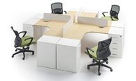 China Muebles de oficinas modernos del tablero de partícula del aspecto para la tabla de la oficina de la decoración de la oficina del trabajo compañía